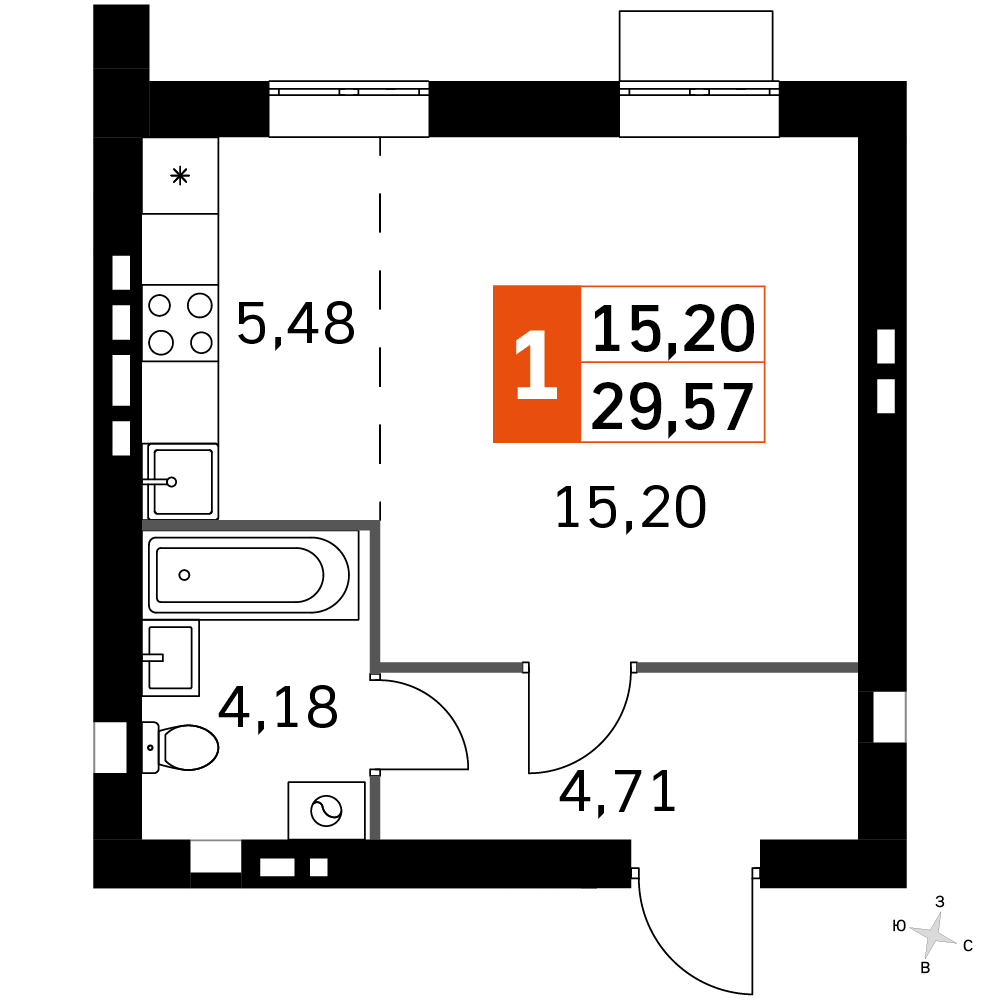 План таунхауса