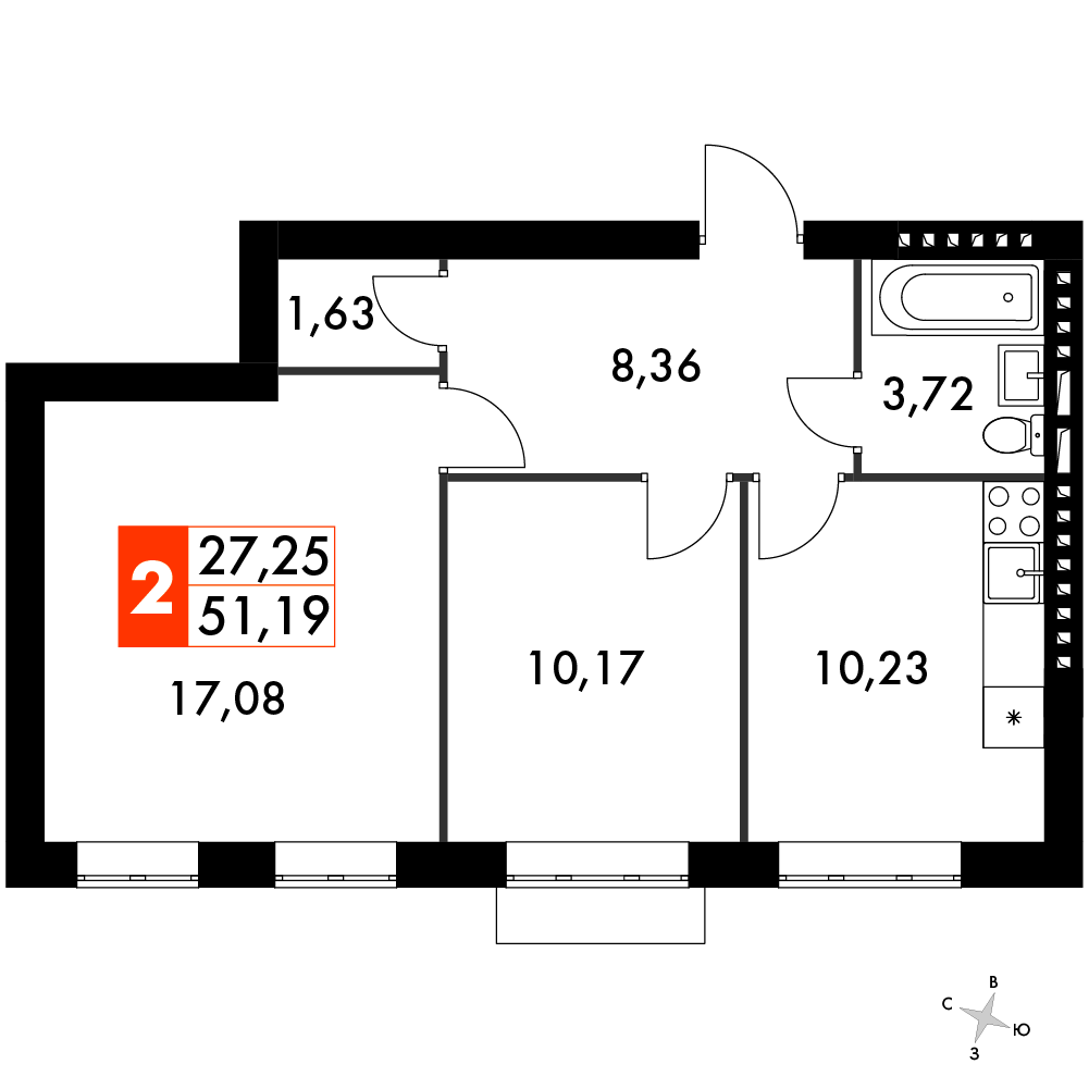 План таунхауса