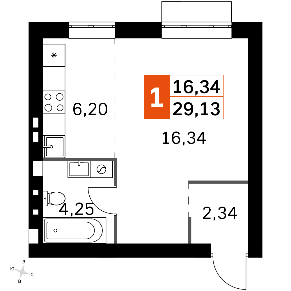 План таунхауса