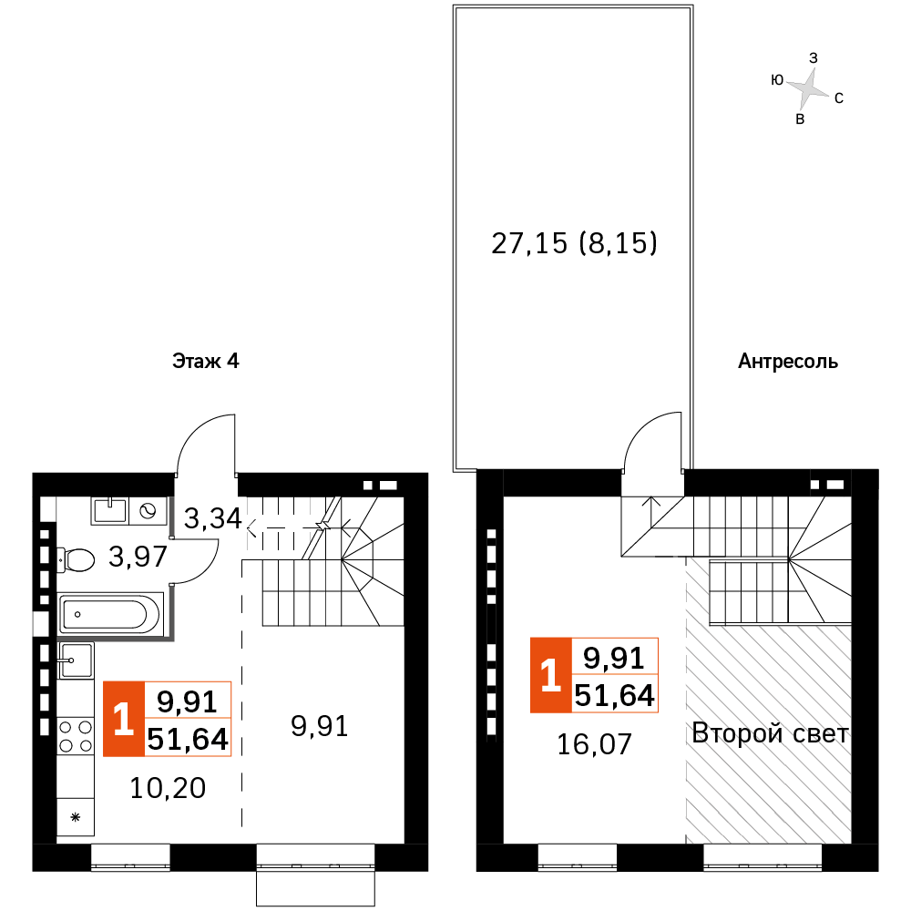 План таунхауса