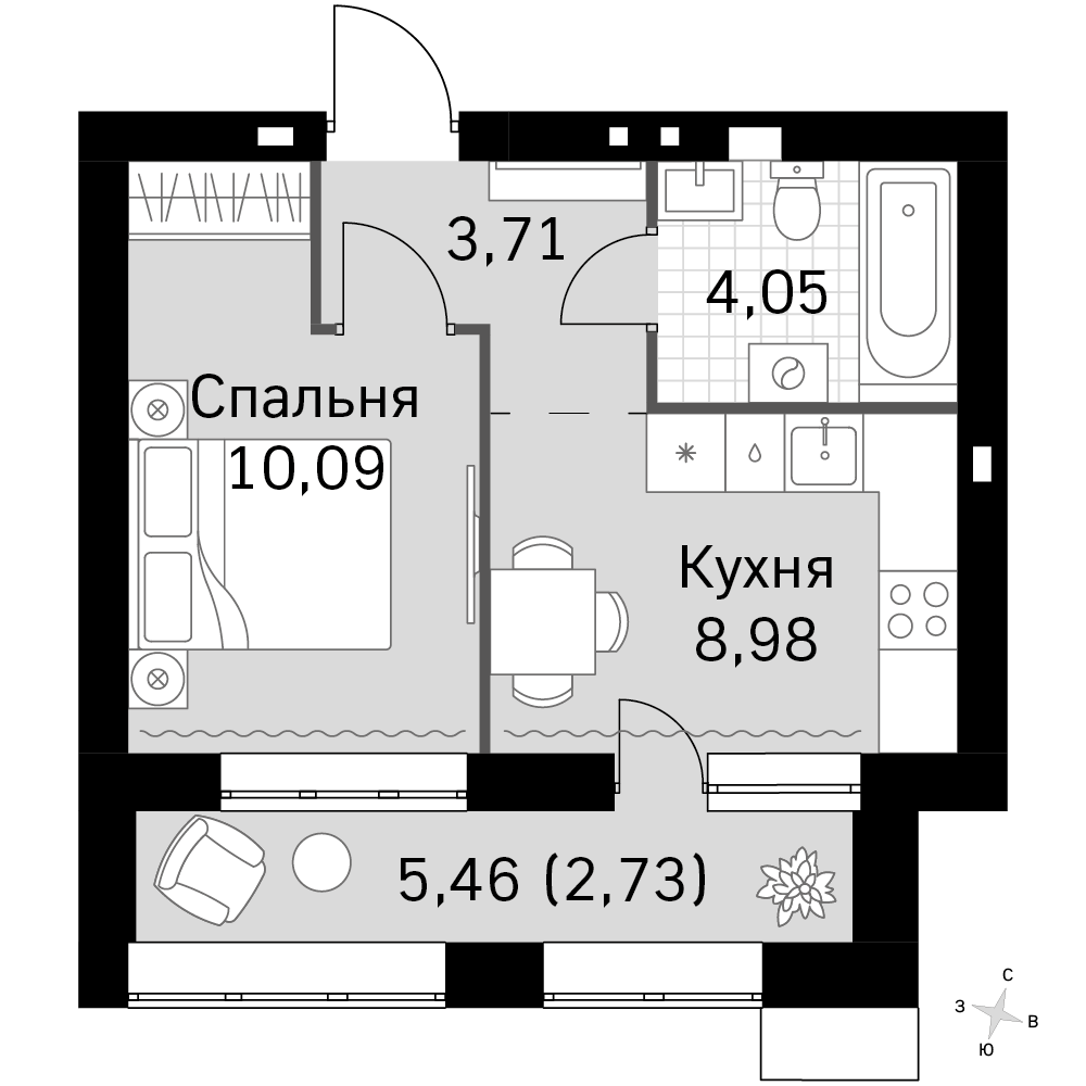 План таунхауса
