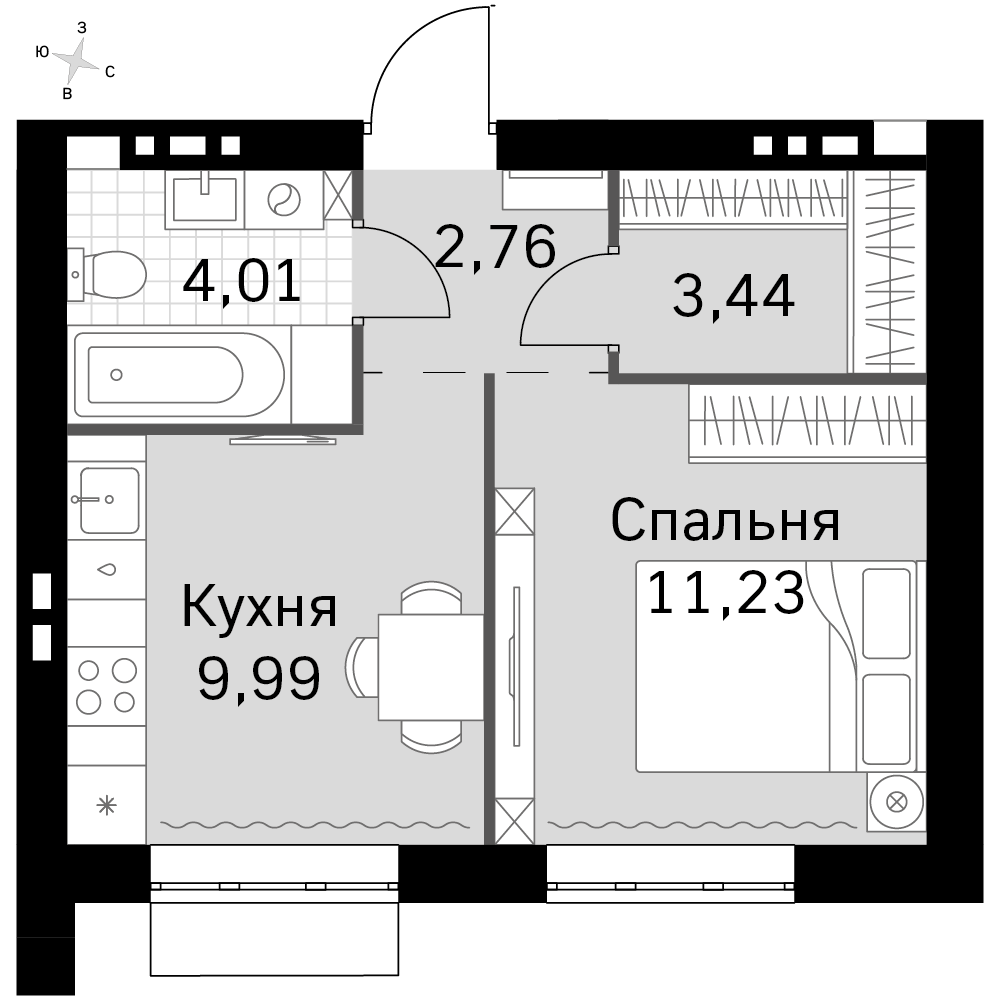 План таунхауса