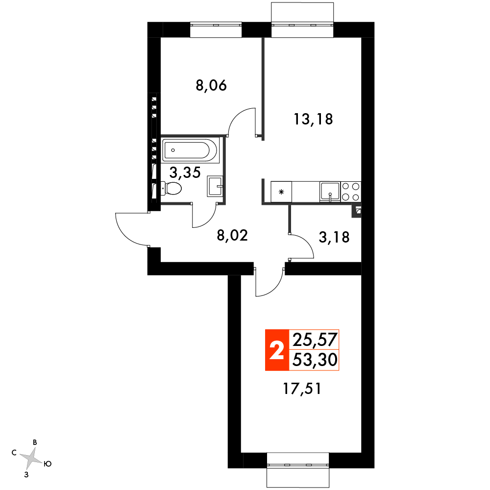 План таунхауса