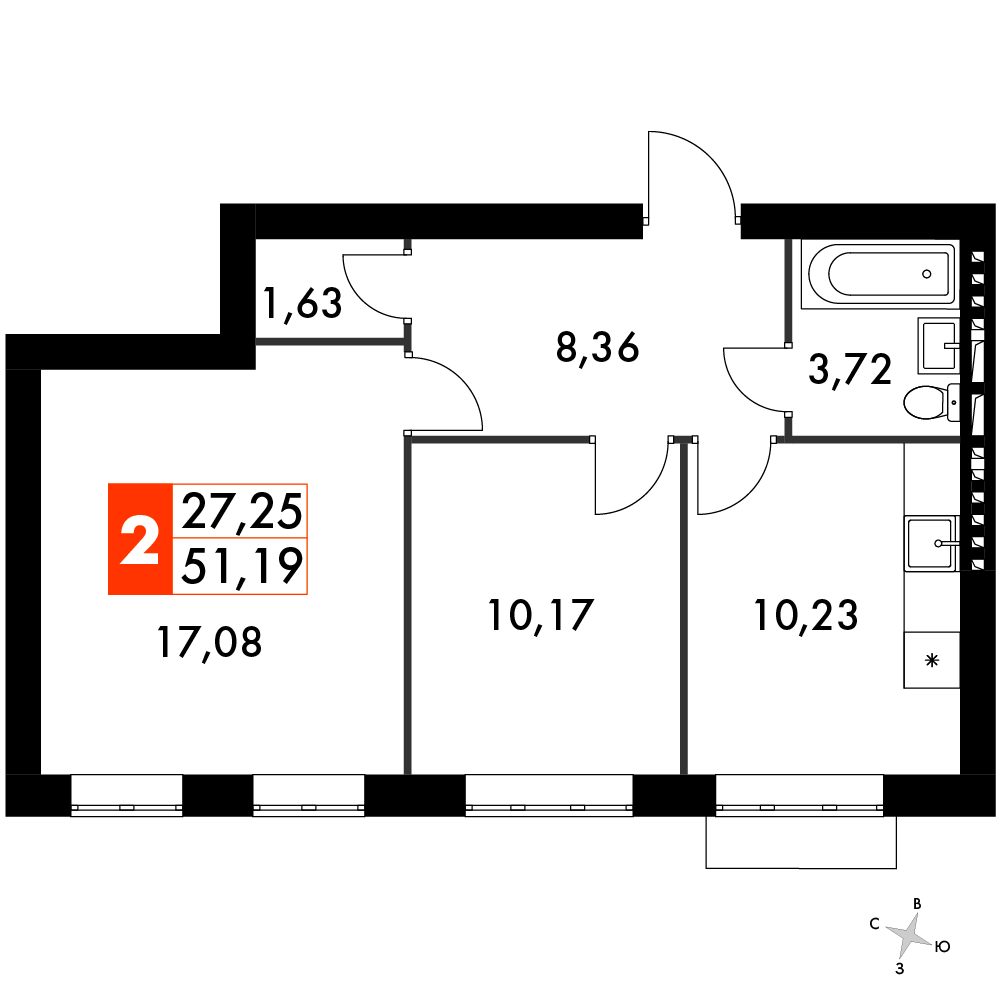 План таунхауса