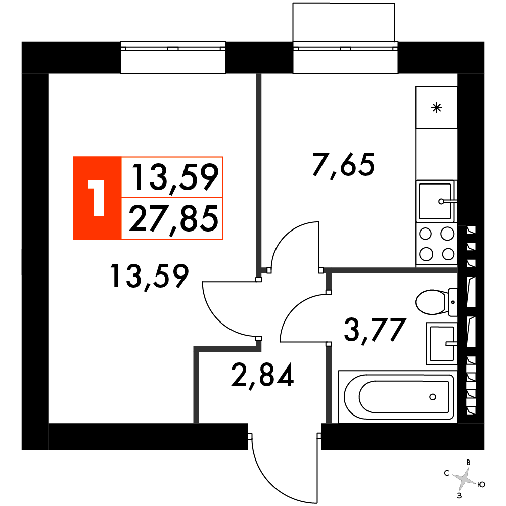 План таунхауса