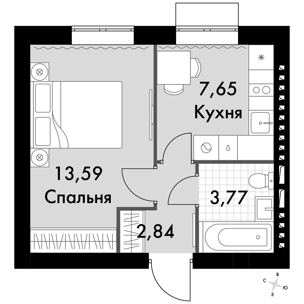 План таунхауса
