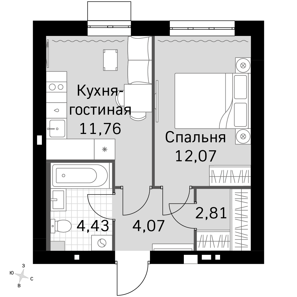 План таунхауса