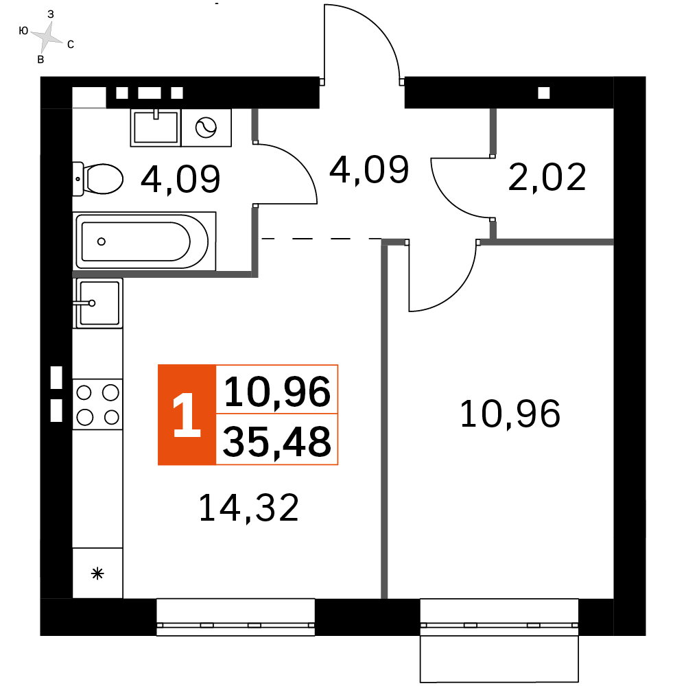 План таунхауса