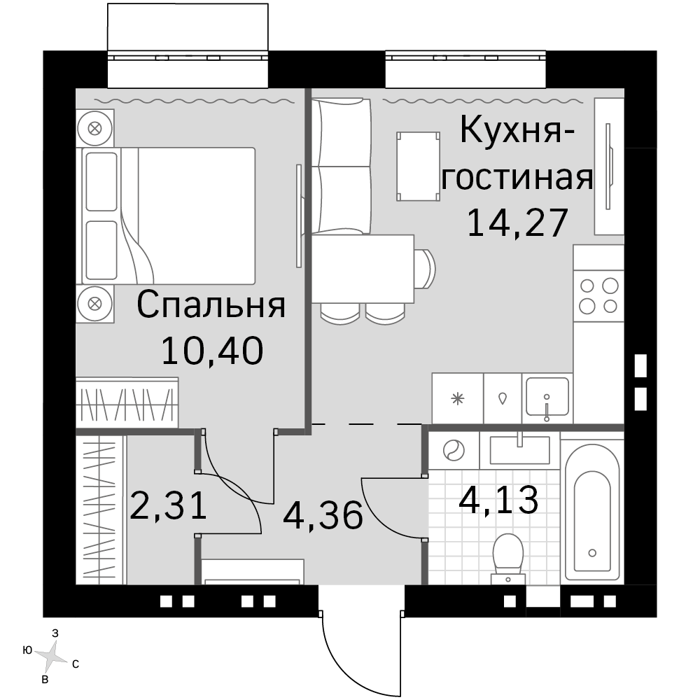 План таунхауса