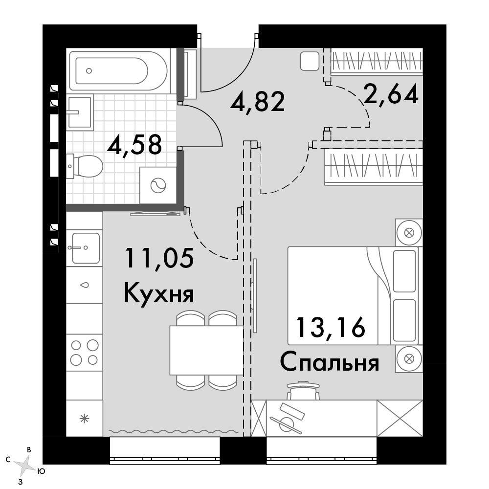 План таунхауса