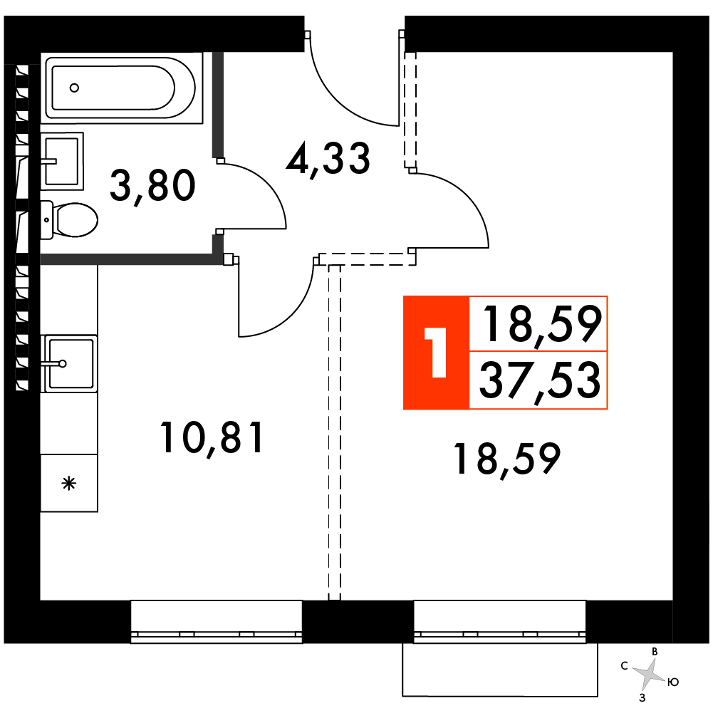 План таунхауса