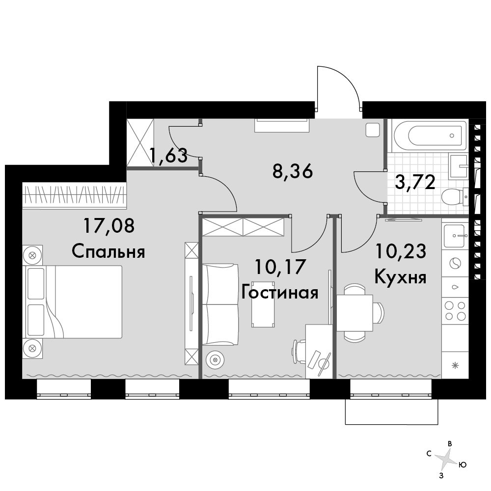 План таунхауса
