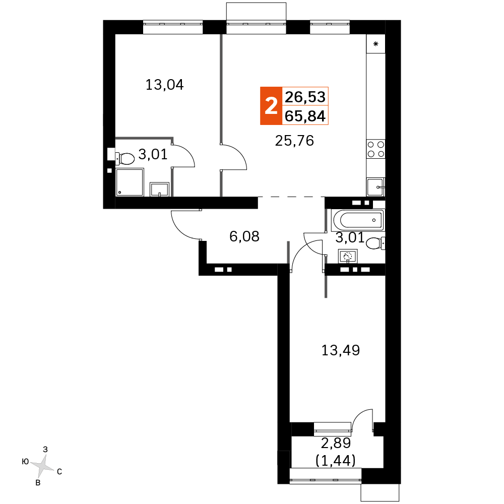 План таунхауса