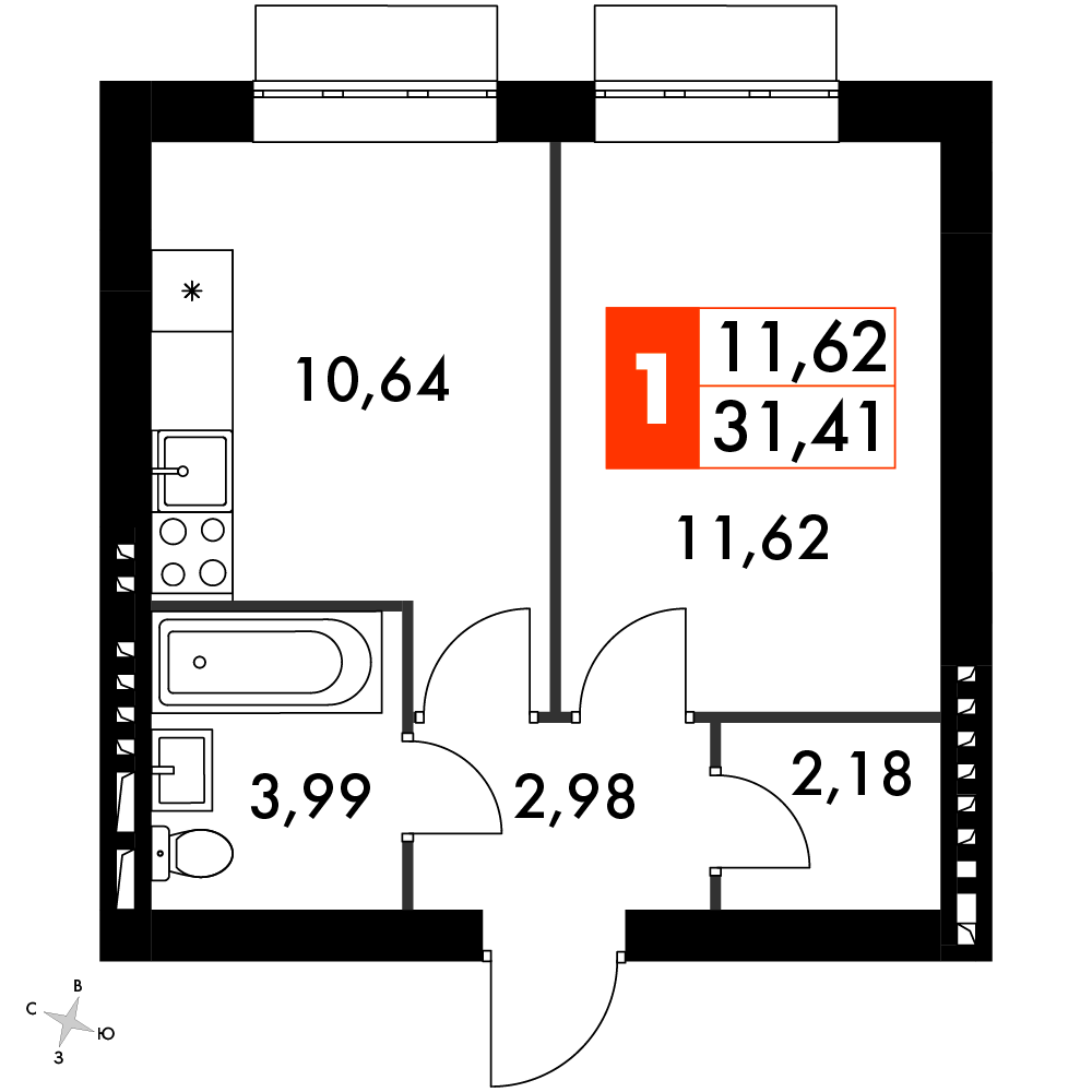 План таунхауса