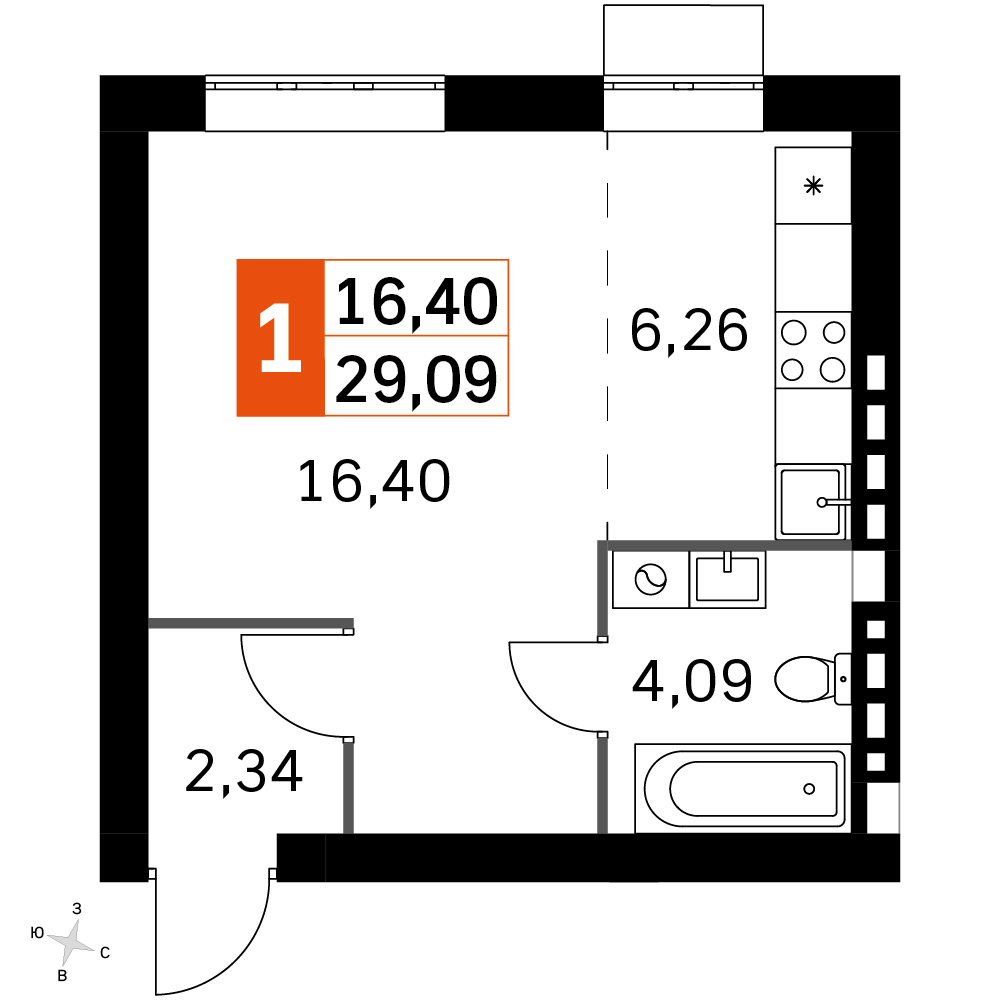 План таунхауса