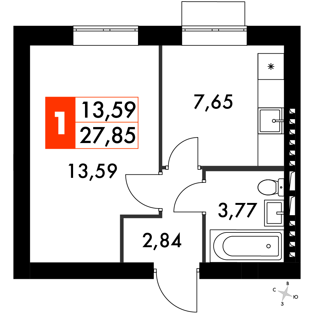 План таунхауса