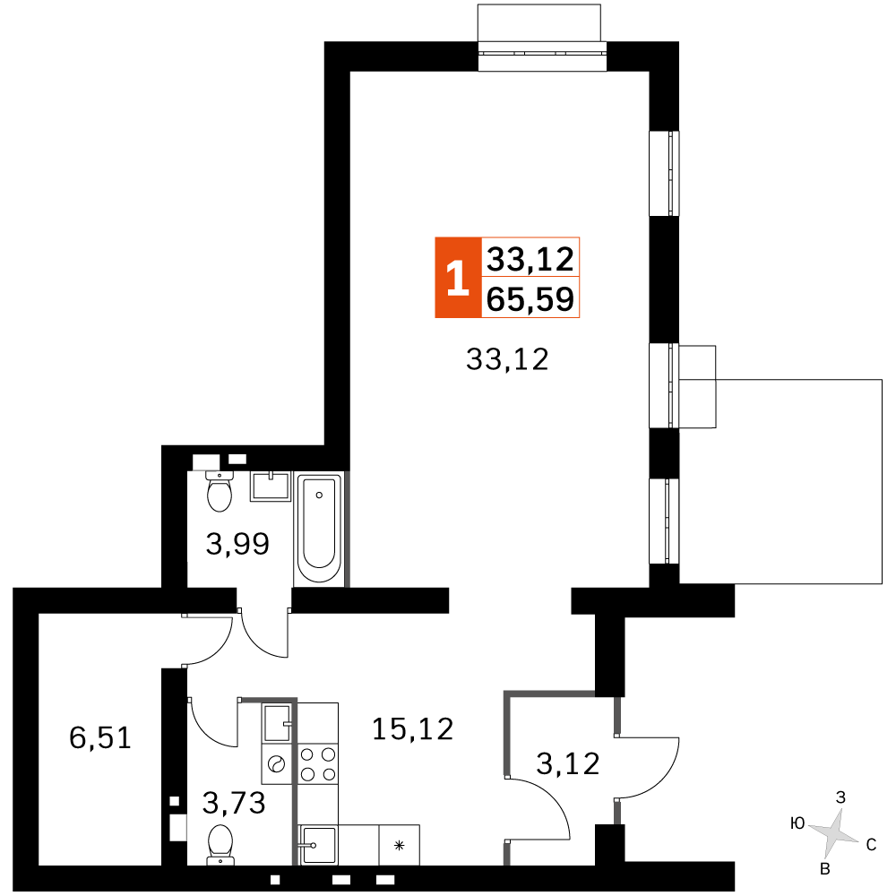 План таунхауса