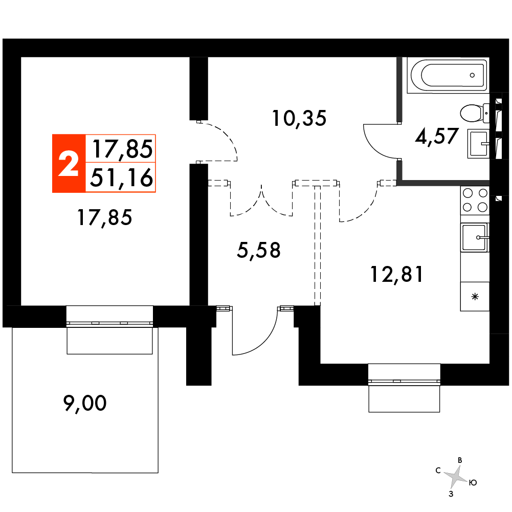 План таунхауса