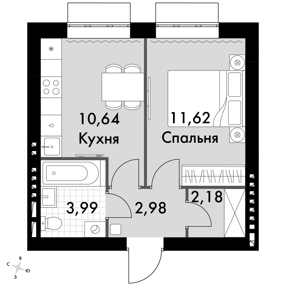План таунхауса