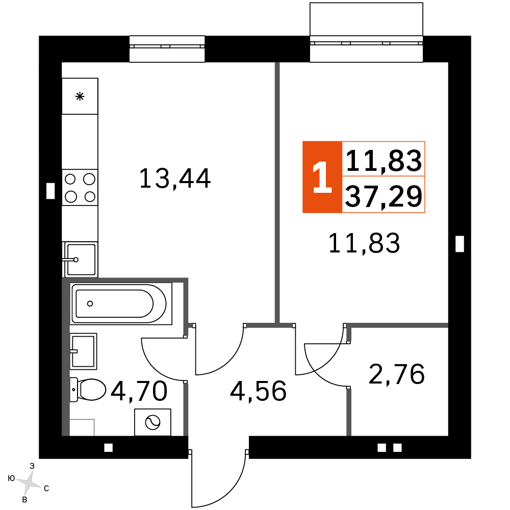 План таунхауса