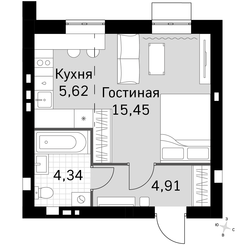 План таунхауса