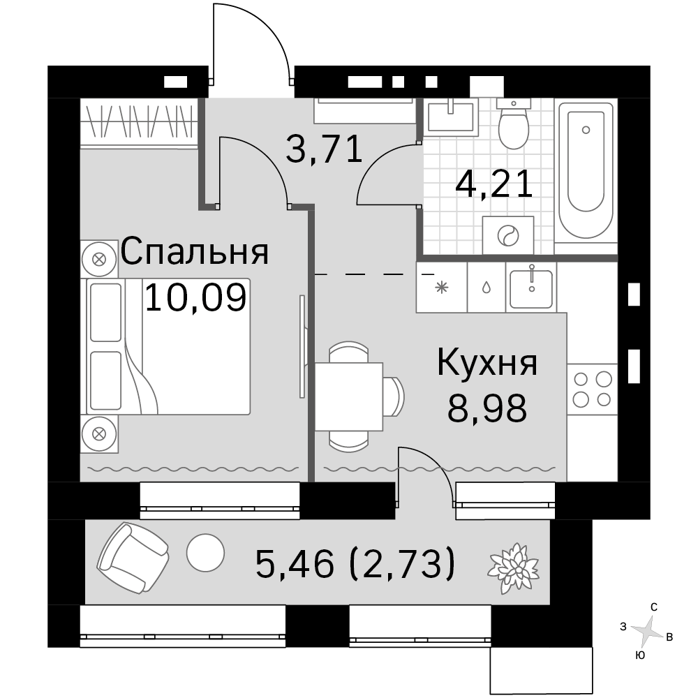 План таунхауса
