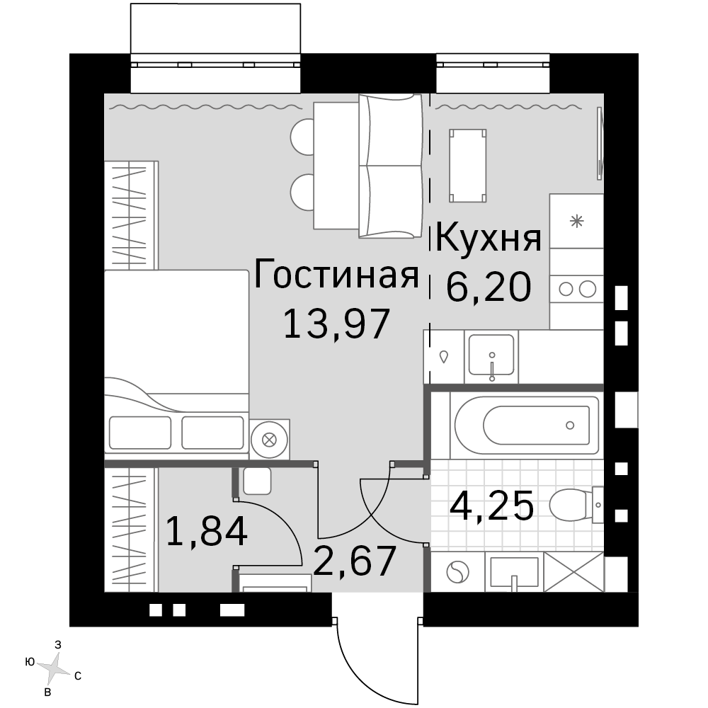 План таунхауса