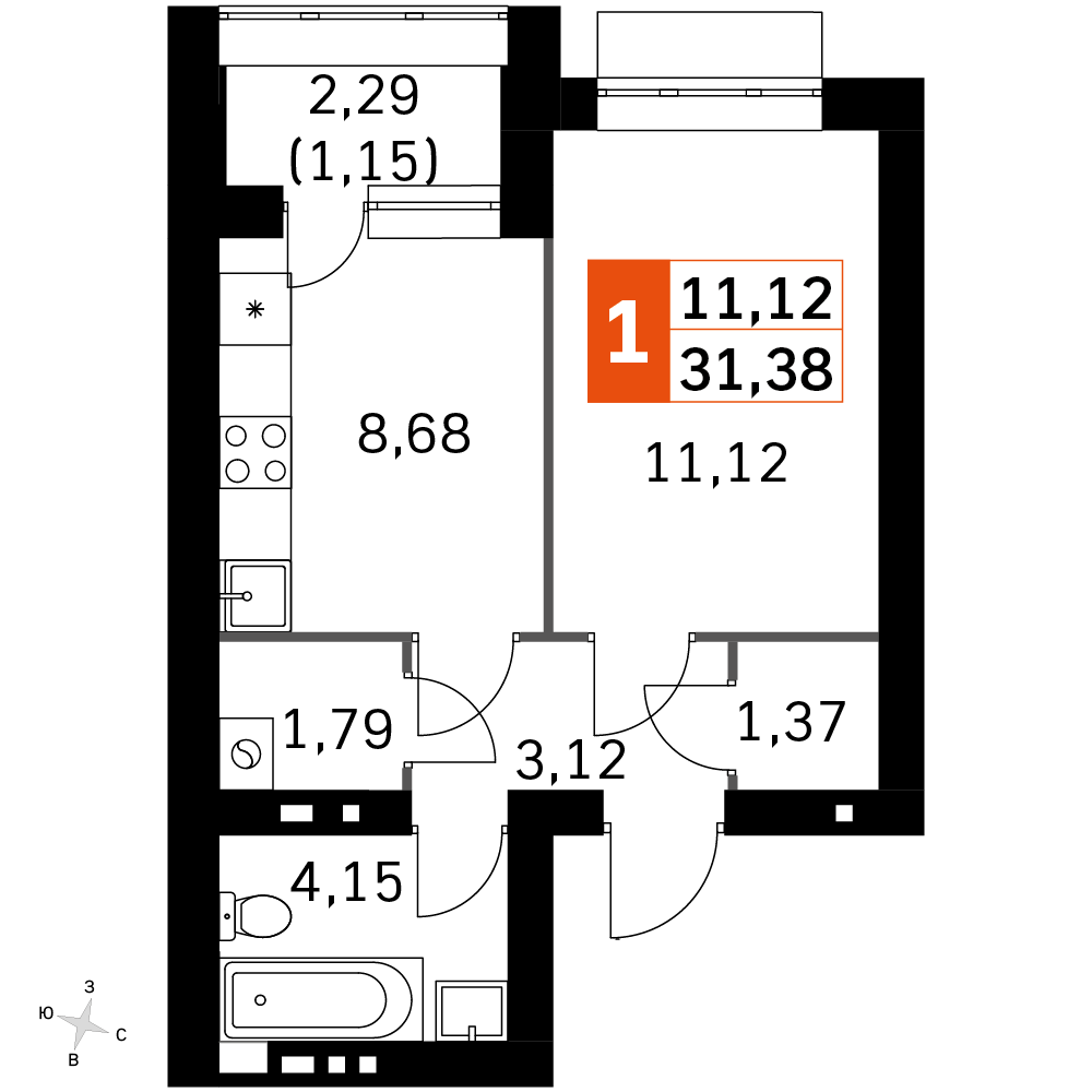 План таунхауса