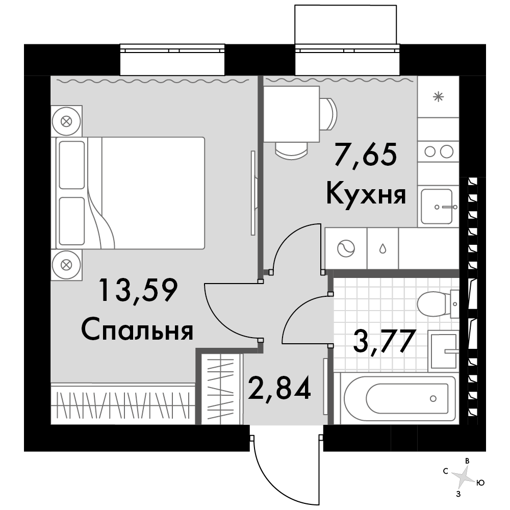 План таунхауса