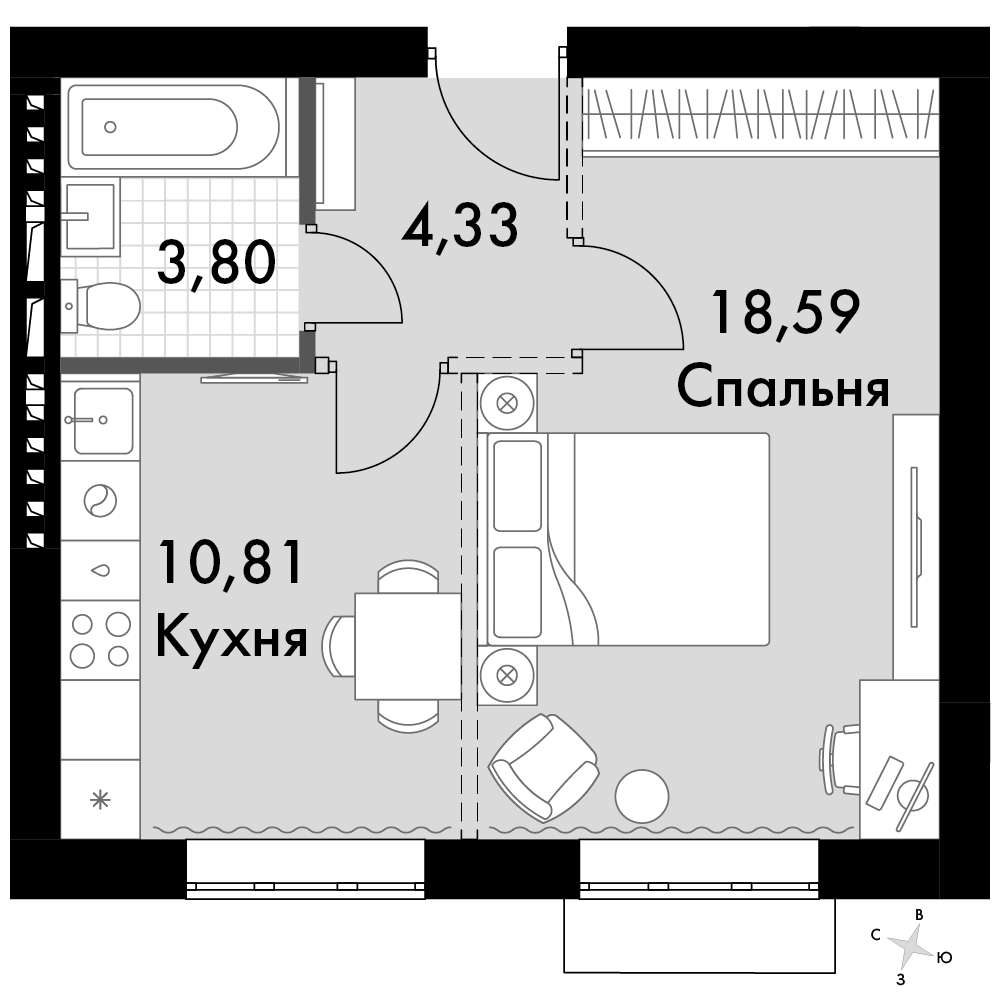 План таунхауса
