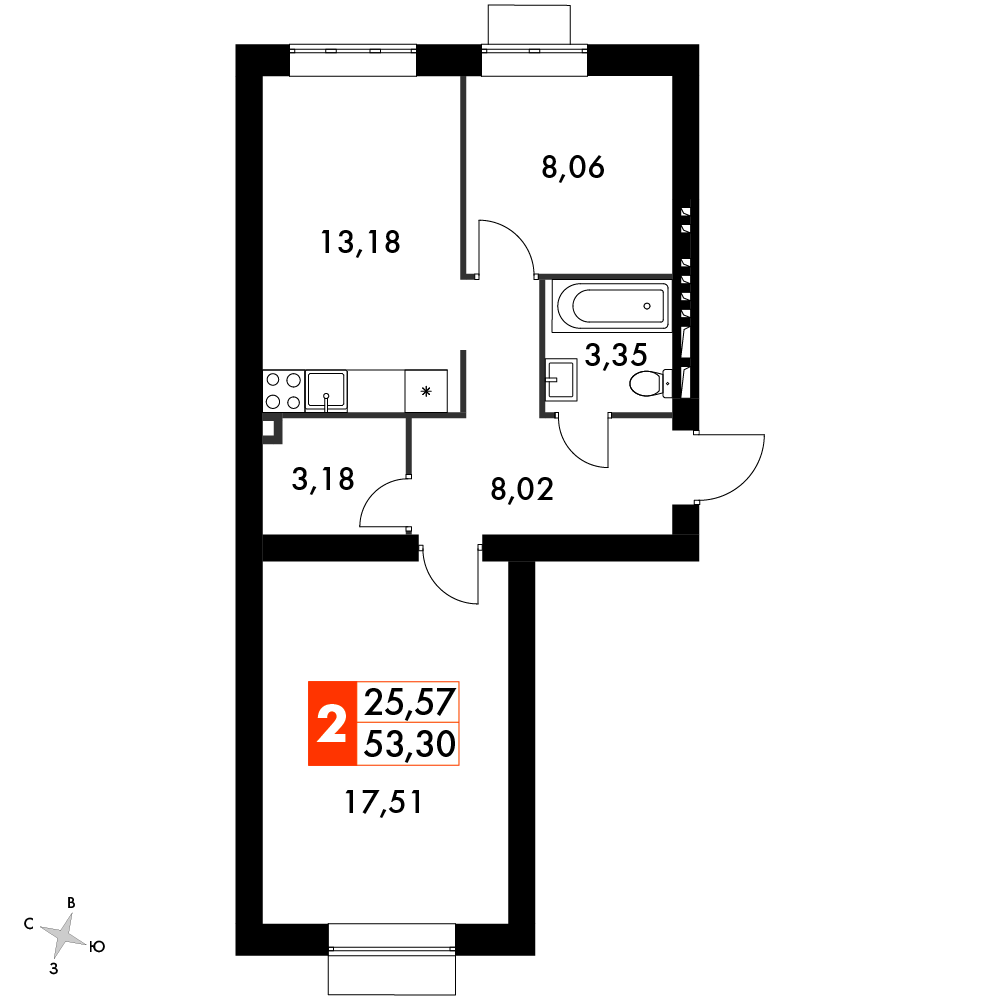 План таунхауса