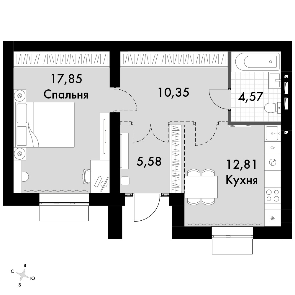 План таунхауса